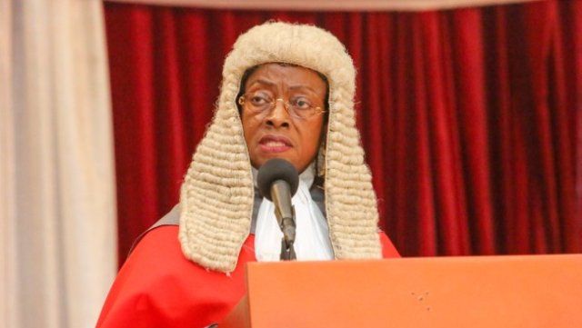 Sophia Akuffo addressing concerns about leaked testimony in Torkornoo removal hearings
